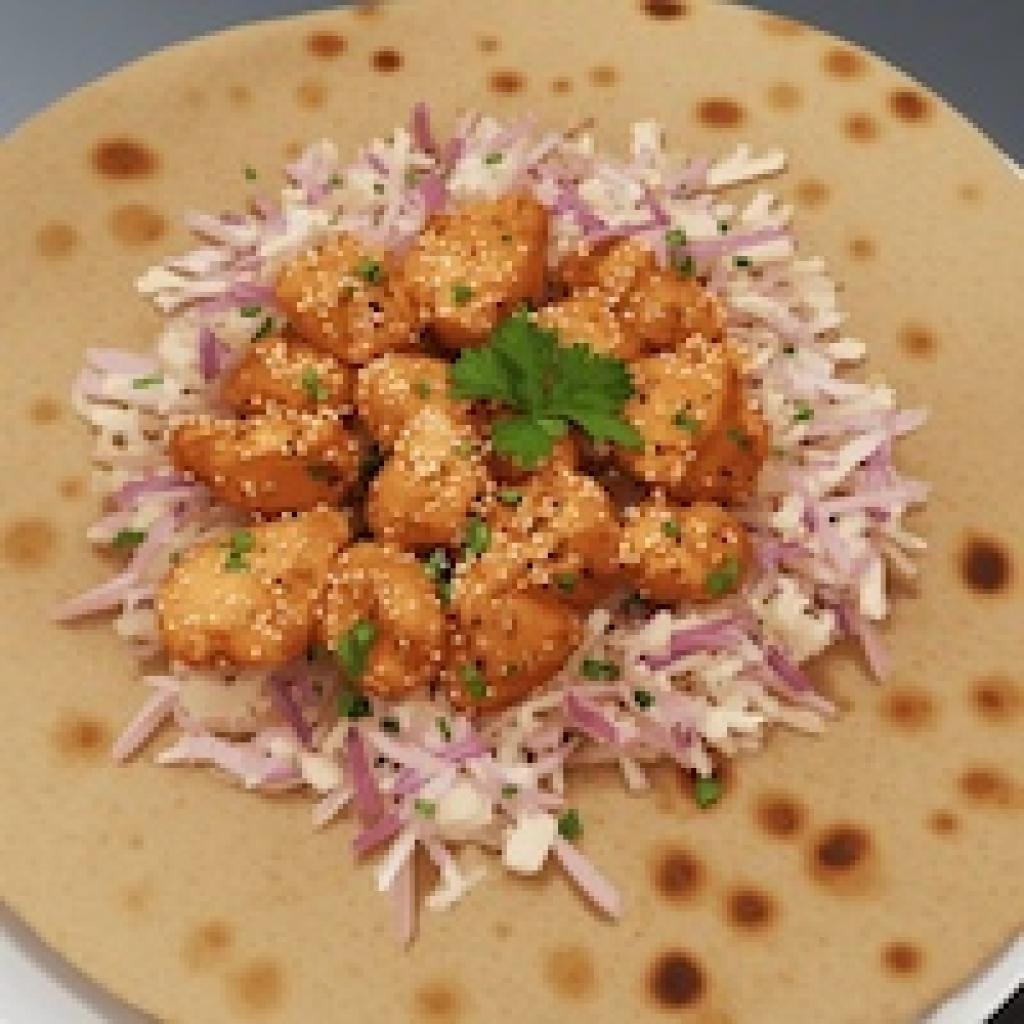 Chicken Chaat Puri