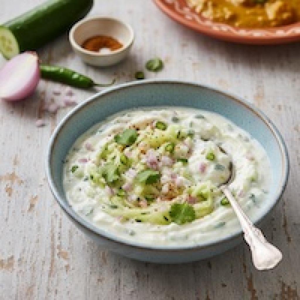 Cucumber or Onion Raitha